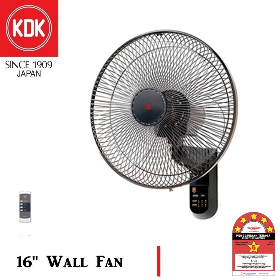 KDK KC4GR 16" Wall Fan with Remote Control Shopee Malaysia