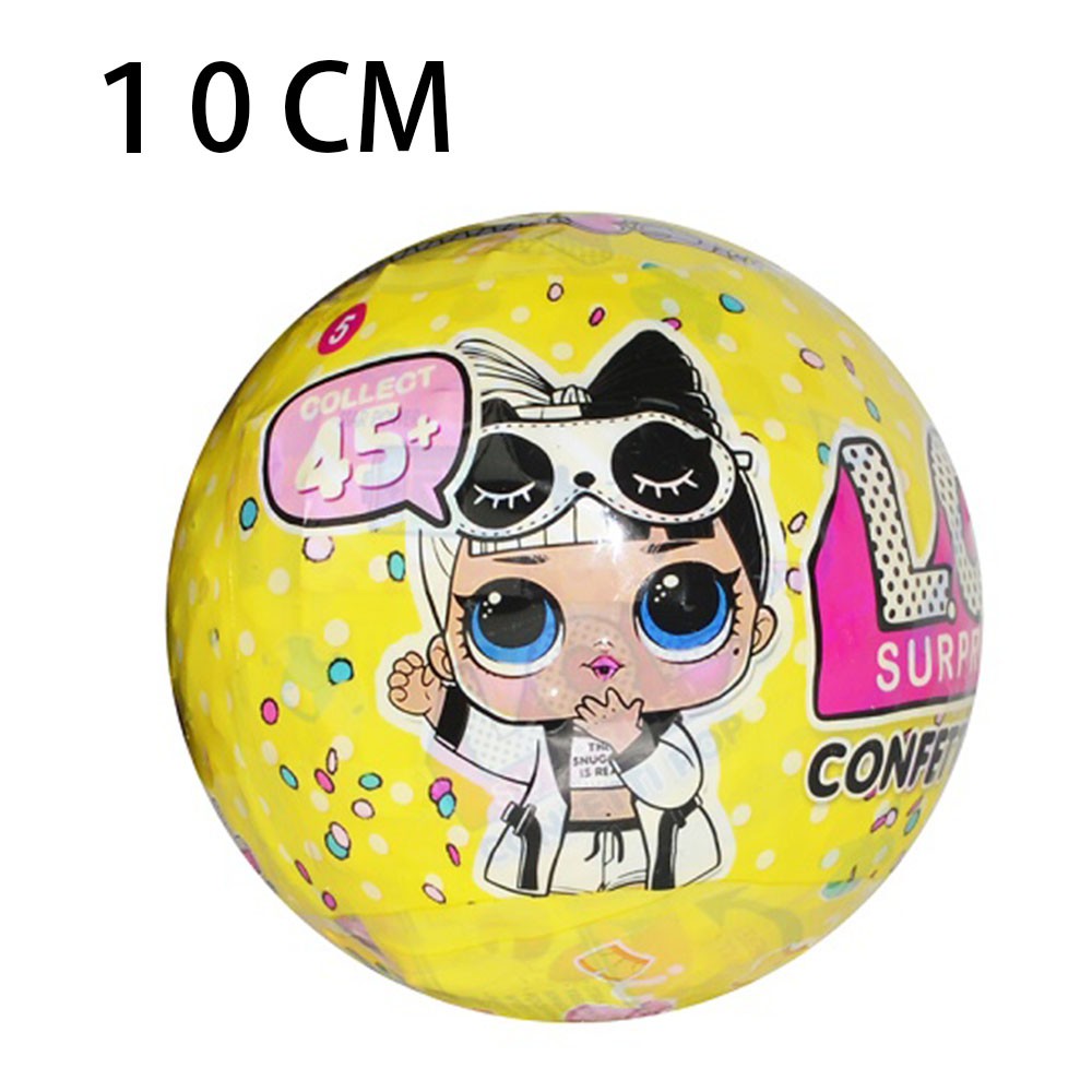 lol dolls yellow ball