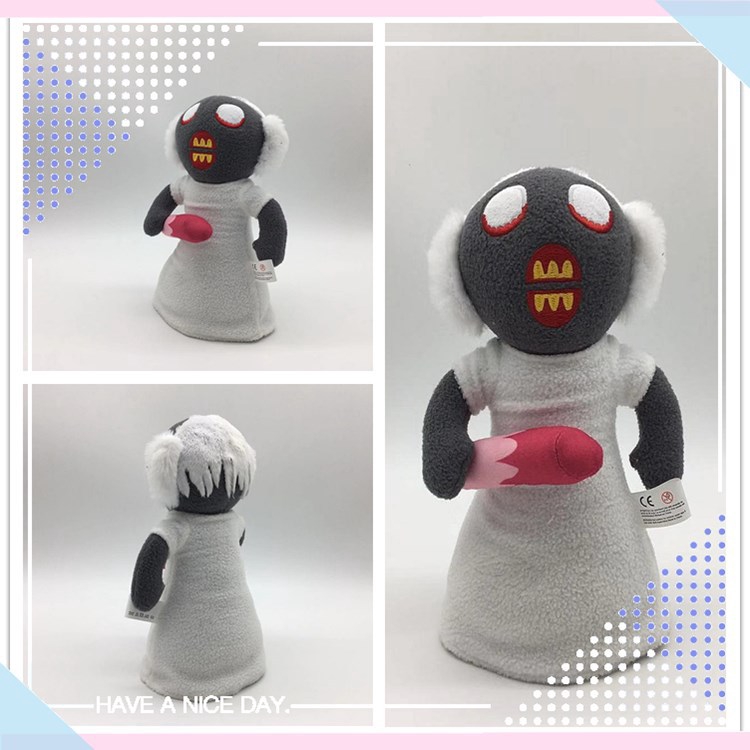 Hot Roblox Horror Granny Plush Toy Thriller Game Grandma Creative Doll Wholesale Shopee Malaysia - roblox granny cat