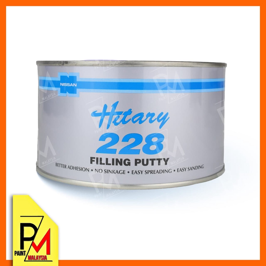 NISSAN HITARY 228 Filling Putty Grey Automotive Car Putty Cement Poly