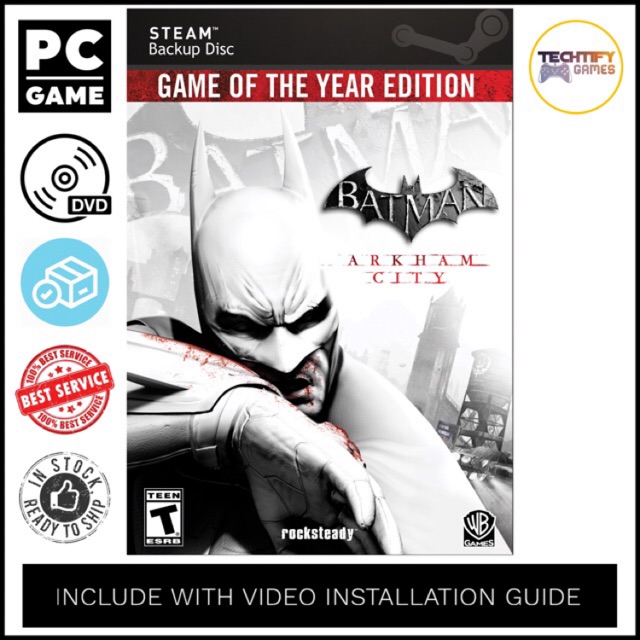 batman arkham city game of the year edition