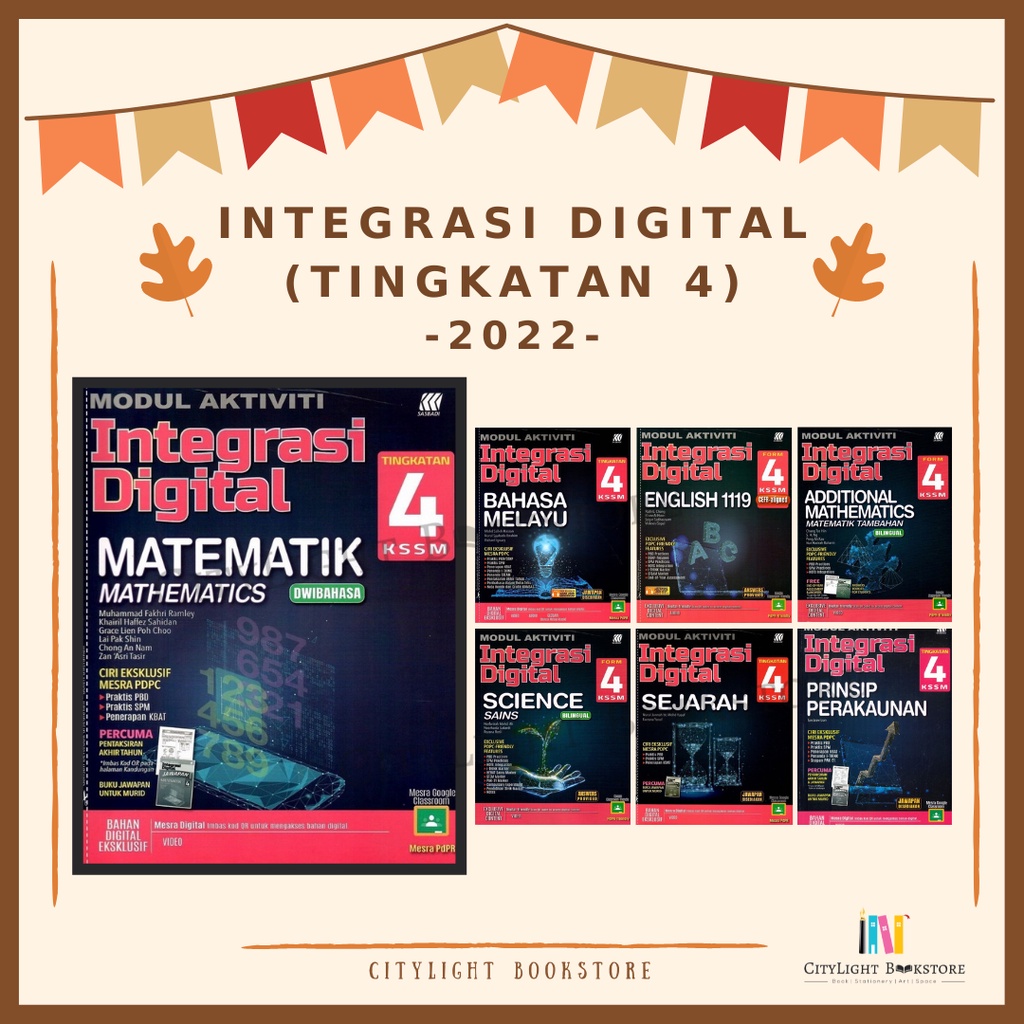 Buy [CITYLIGHT] Buku Latihan Modul Aktiviti Integrasi Digital