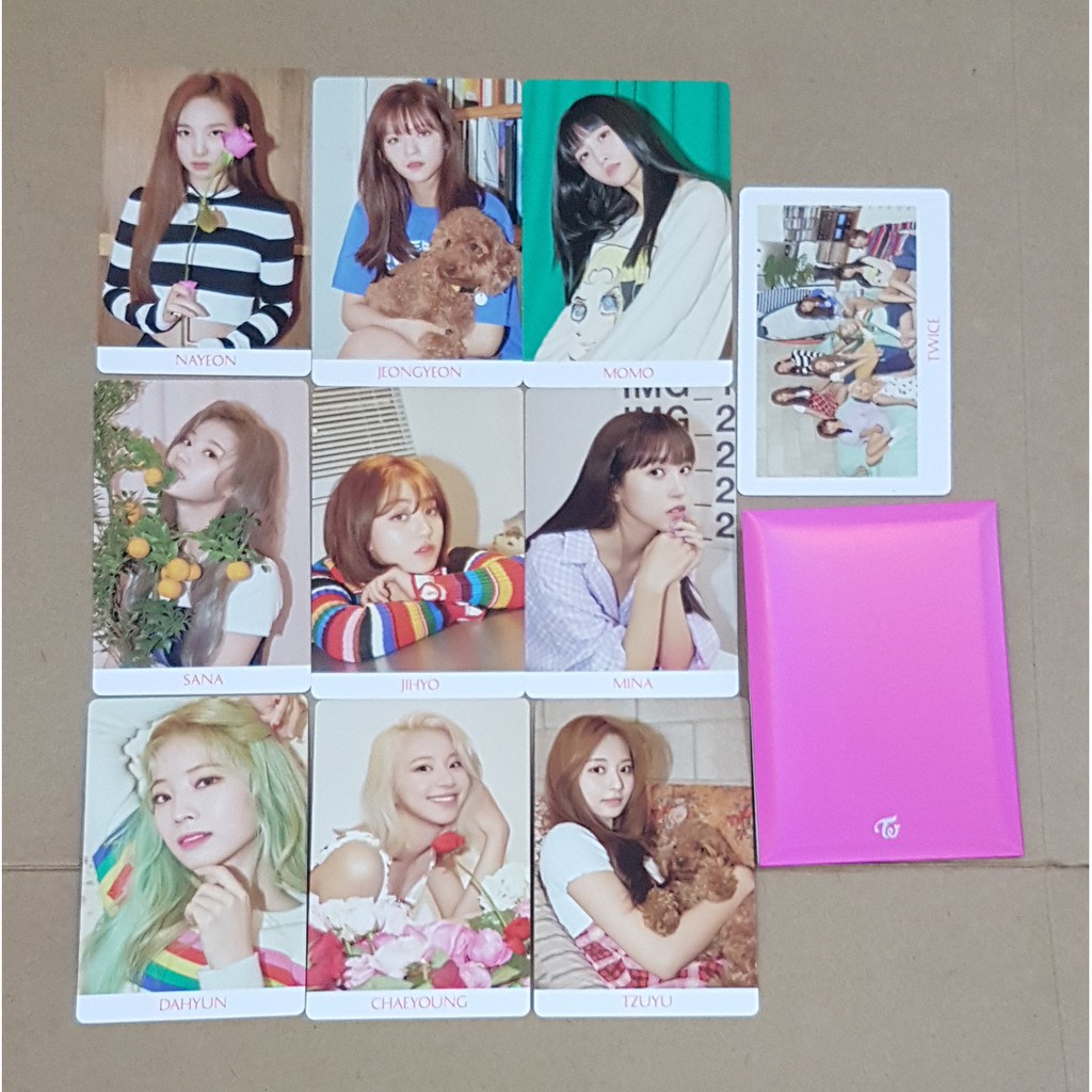 Twice Fancy You Preorder Gift Card Photocard Set 10p Official B Ver Shopee Malaysia