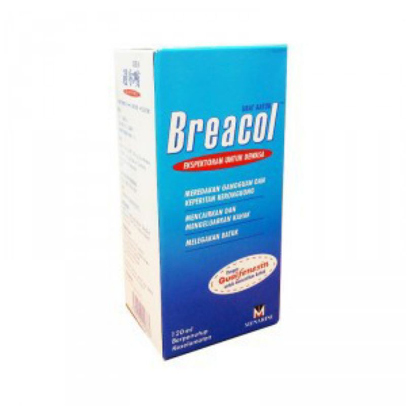 Breacol Cough Syrup Expectorant For Adults 60ml Shopee Malaysia