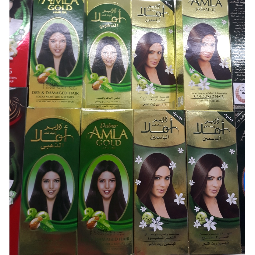 Dabur Amla Jasmine Hair Oil COLOURED HAIR 200ml - 300ML Readystock | Shopee  Malaysia
