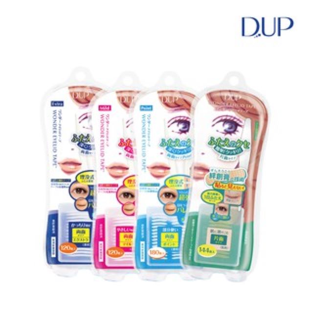 D.U.P Wonder Eyelid Tape Mild – 120 Stück (2 Packungen), Für Natürliche Augenlid-Faltung