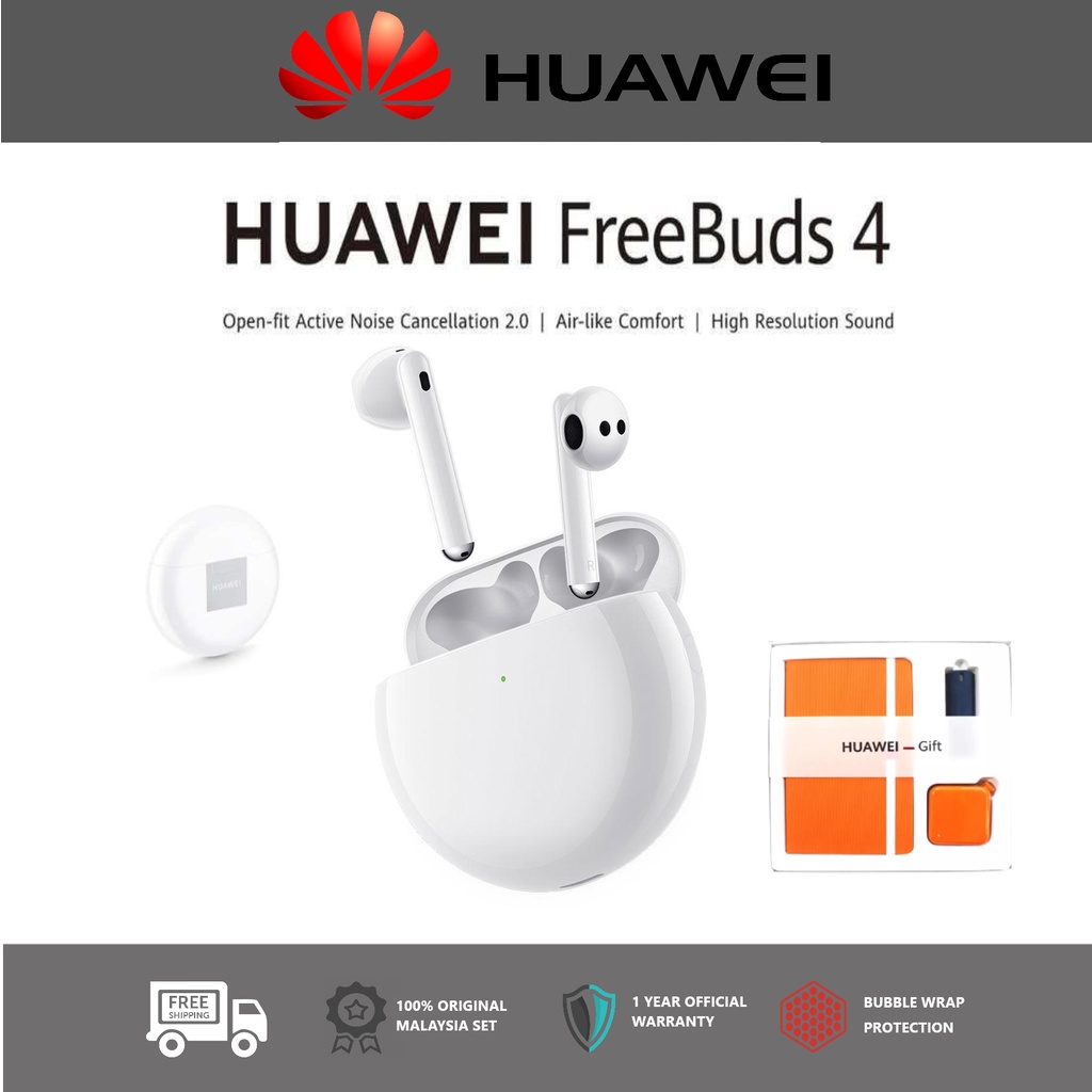 Huawei Freebuds 4 Original Huawei Product 1 Year Official Warranty