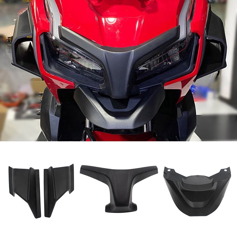 new For Honda Adv 150 Adv150 Adv 150 19 Motorcycle Front Wheel Hugger Fender Guard Cover Beak Nose Extension Cowl Set Shopee Malaysia