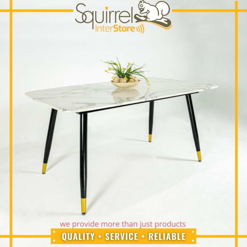DINING TABLE Marble top MEJA Makan Meja Batu Shopee DINING TABLE Marble top MEJA Makan Meja Batu Shopee