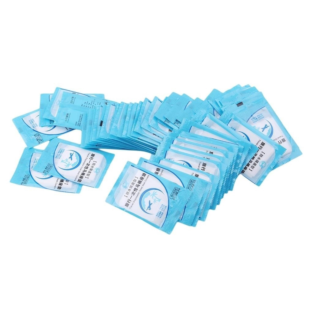 Travel Disposable Toilet Seat Cover WC Mat Waterproof Toilet Paper Pad