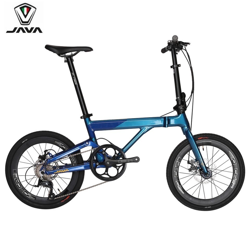 java carbon folding bike