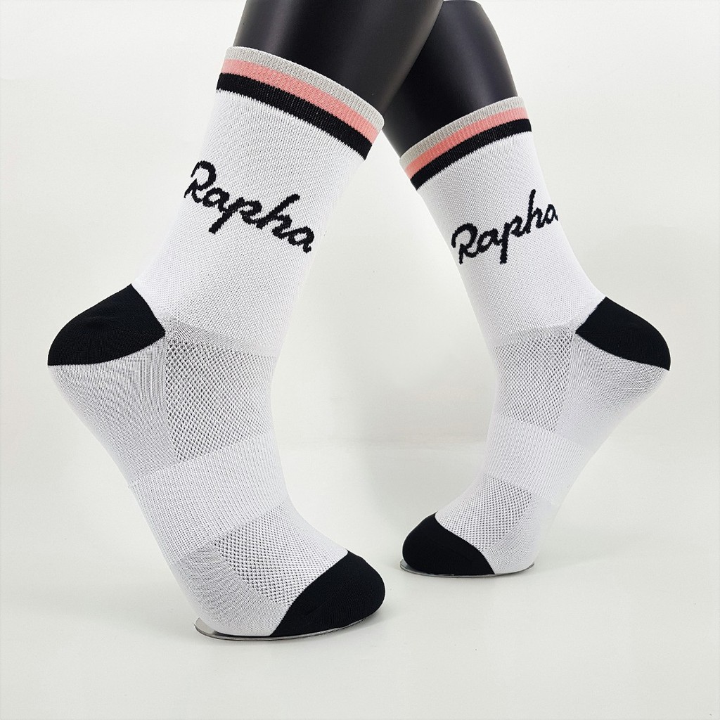 rapha logo socks