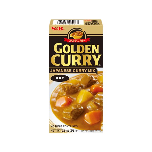 CANNED S&B Golden Curry Japanese Curry Hot 92g RATATOO GROCER Shopee