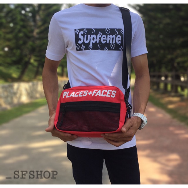 places and faces sling bag