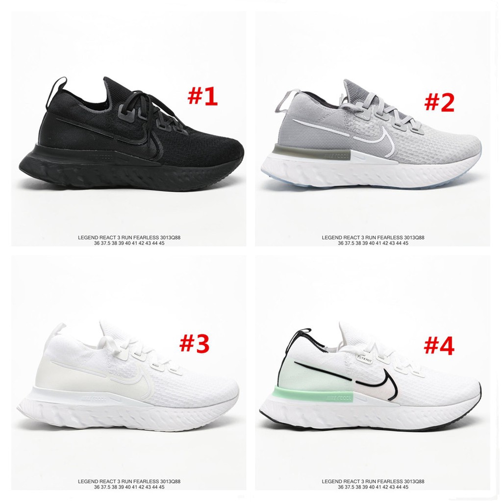 nike legend react 3 run fearless
