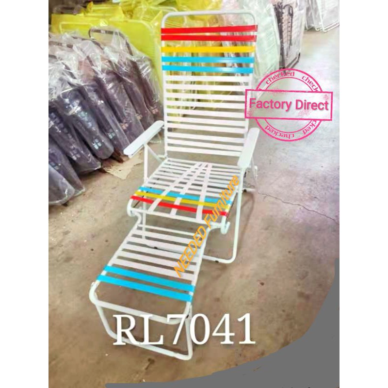 Buy Ready Stock Relax Chair Lazy Chair Foldable Folding Chair Kerusi Lipat Kerusi Malas Rl7041 Seetracker Malaysia