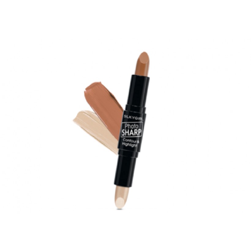 Silkygirl PhotoSharp Contour & Highlight Stick 02 Natural Medium