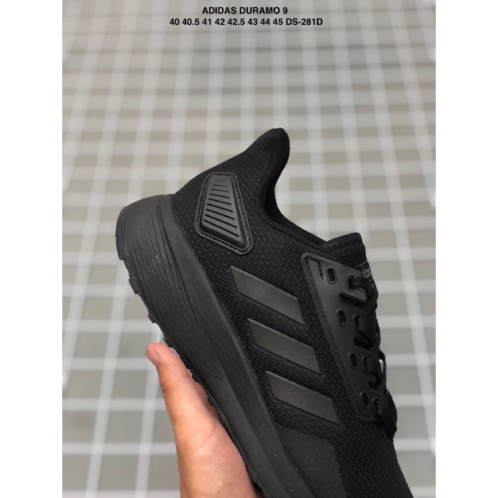 adidas duramo all black