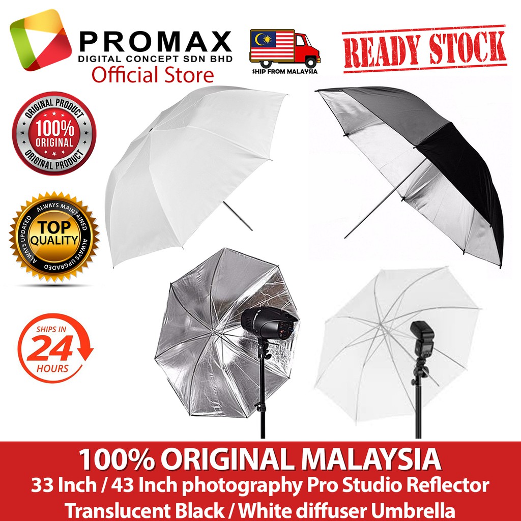 Black, 33-36 Angler Umbrella Reflector Cover 