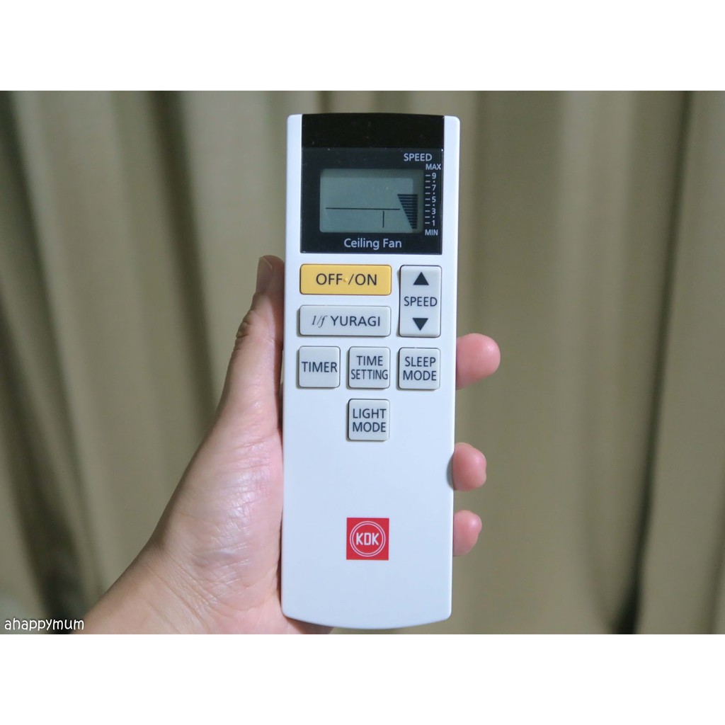 KDK ceiling fan remote control K15Z5QEY / K15Z5REY Shopee Malaysia