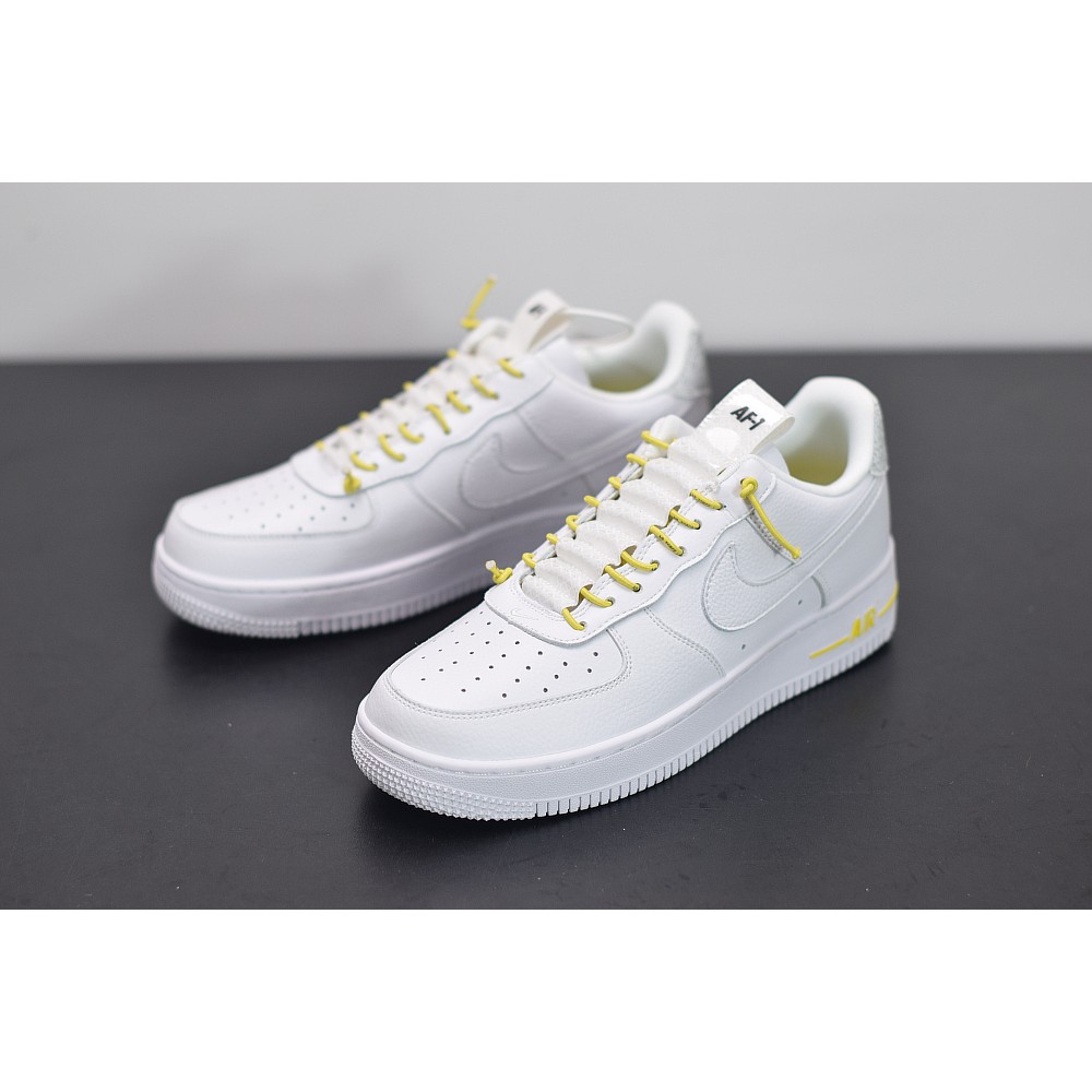 nike air force 1 low lux white chrome yellow