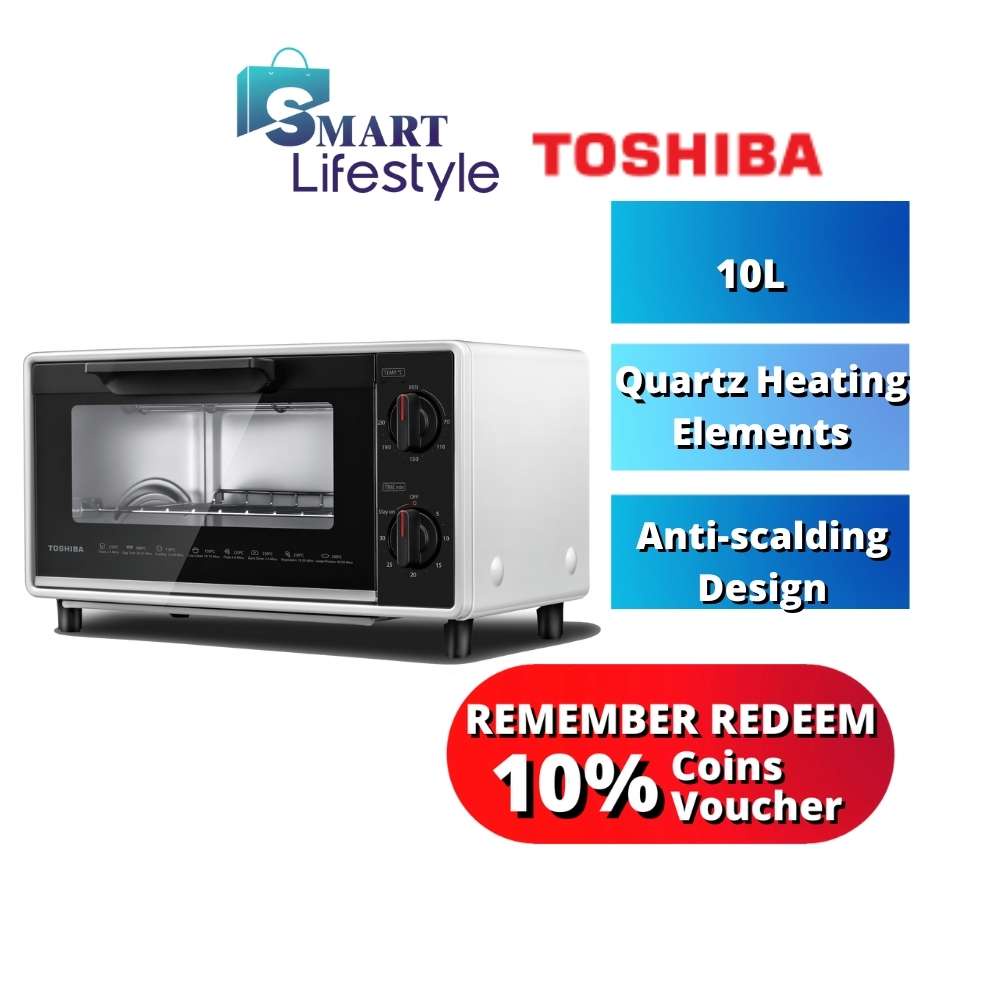 Toshiba Mini Toaster Oven (10L) TM-MM10DZF(WH)