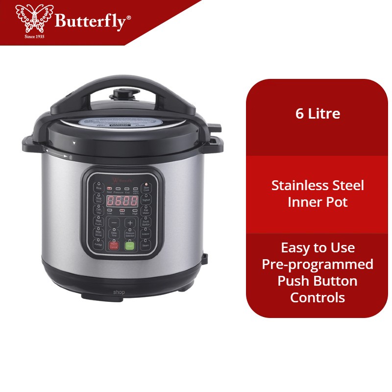 Butterfly Electric Pressure Cooker 6L - BPC-5066A