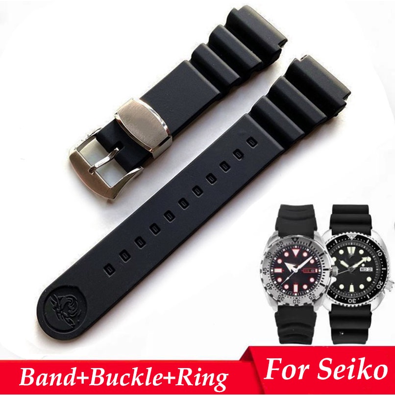 Watch Strap Rubber for Seiko Prospex Series SPR009 Waterproof Diving Watch  Band Strap 20/22mm Stainless Steel Watch Ring Buckle Accessory | Shopee  Malaysia