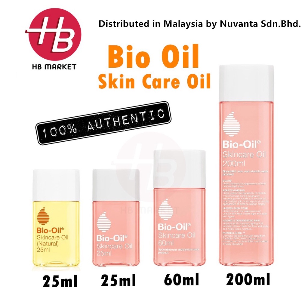 Bio Oil Skincare Oil 25ml / 60ml / 200ml | Bio-Oil Natural Formulation