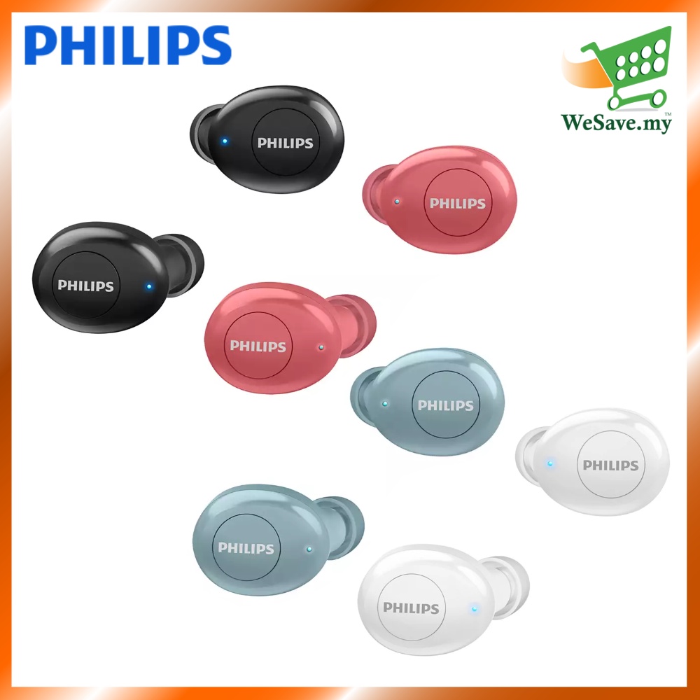 Philips TAT2205 In-Ear True Wireless Headphones (Original) 1 Year ...