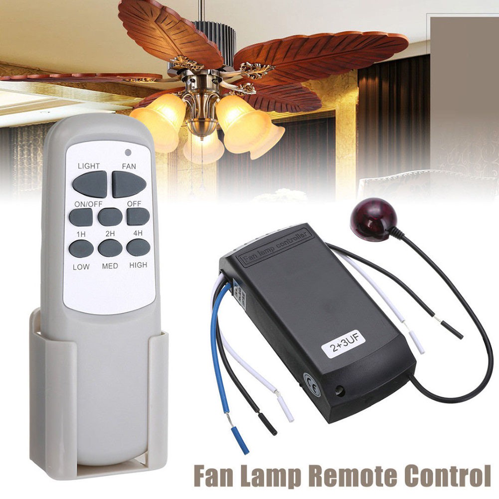 Universal Ceiling Fan Lamp Remote Control Kit Timing Wireless Control 220v 240v