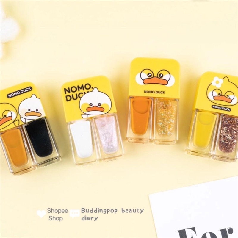 NOMO DUCK Water Base Peel Off Able Nail Polish Suitable for pregnant ...