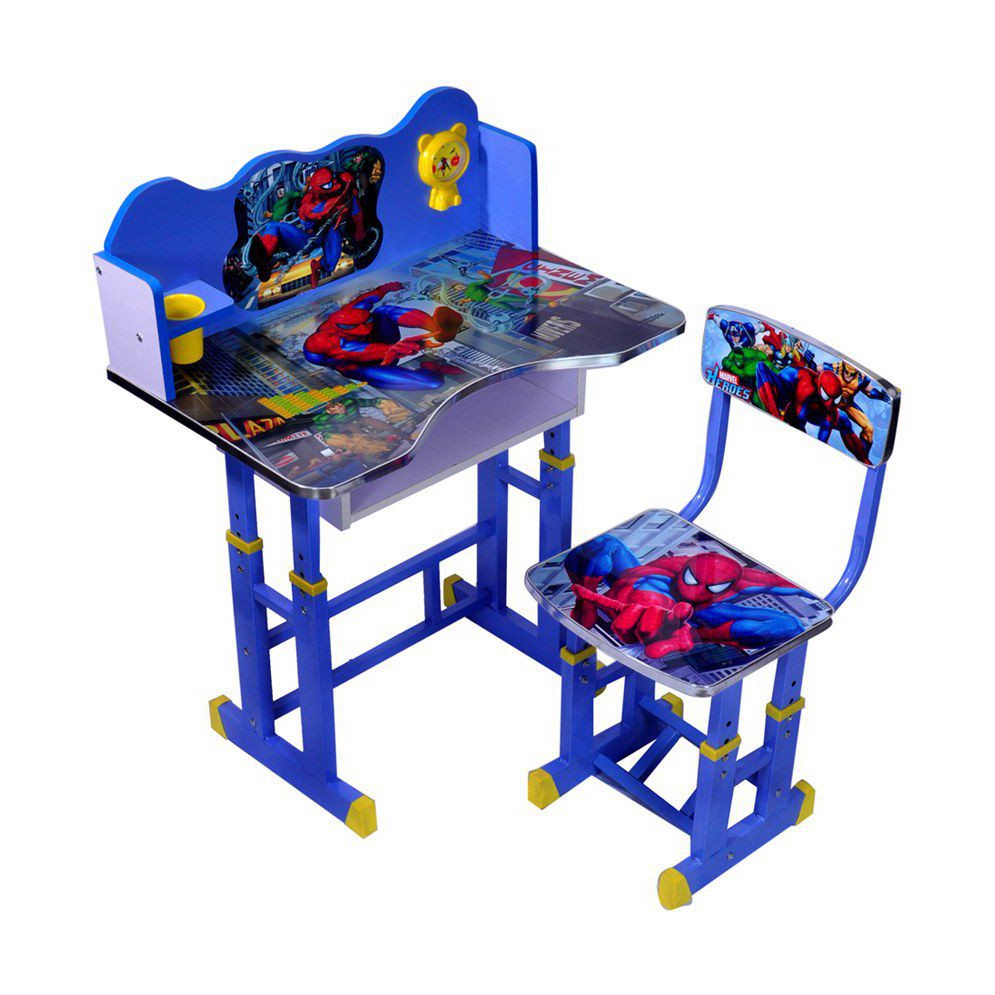 *Cartoon* Kids Study Table And Chair Set Shopee Malaysia