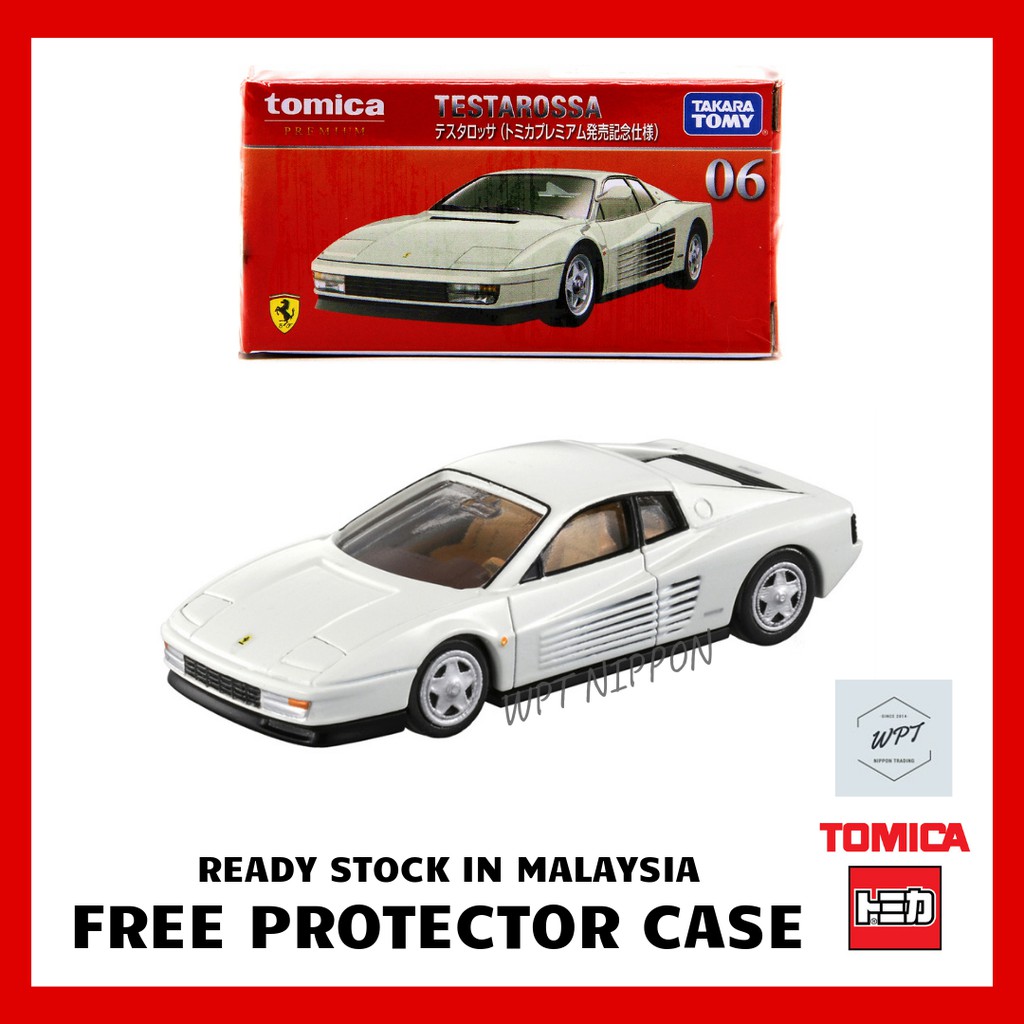 new TAKARA TOMY Tomica Premium 06 Ferrari Testarossa white Limited Release 