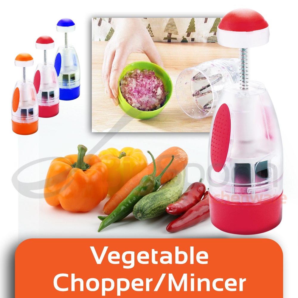 BIGSPOON Deluxe Multi-Function Kitchen Garlic Pressing Slicer Peeler Chopper Vegetable Slicing Onion Chopping Mincing