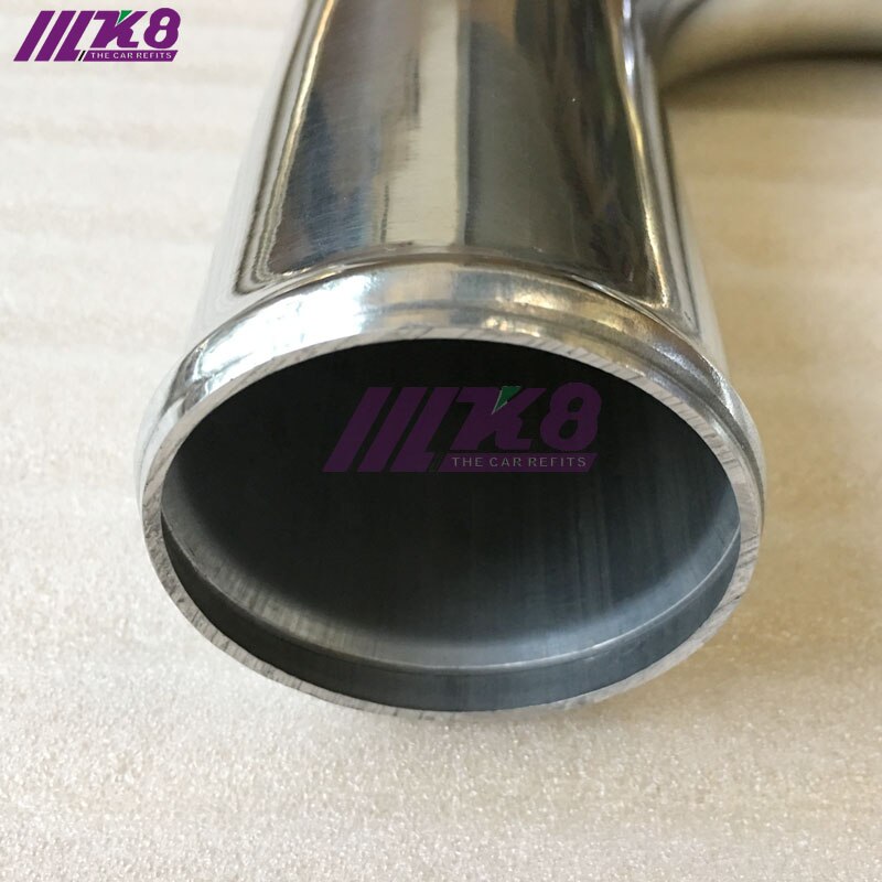 Rodin Intercooler Pipe 2.0 2.25 2.5 2.75 3.0 Inch Straight/90 degree/45 degree/180 Degree/Thickness 2mm/DIY Aluminum Pipe/air Intake Pipe 500mm 
