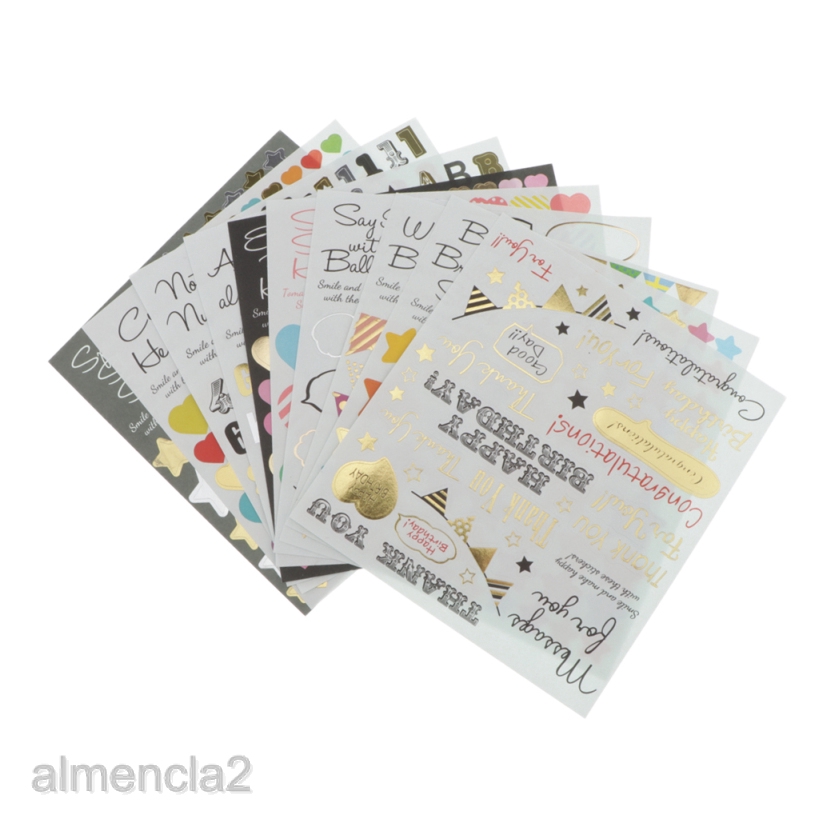 8sheets Self Adhesive Paper Letters Sticker Scrapbooking Card Making Craft Diy Hobby Creativi Adesivi Scrapbooking Counsellingphoenix Co Uk