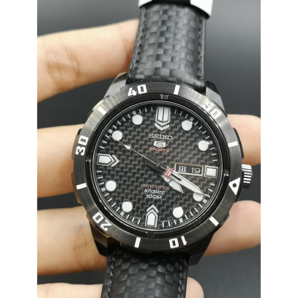 SRP723K1 / SRP721K1 - SEIKO 5 SPORT CARBON FIBER DIAL LIMITED EDITION 100M  | Shopee Malaysia
