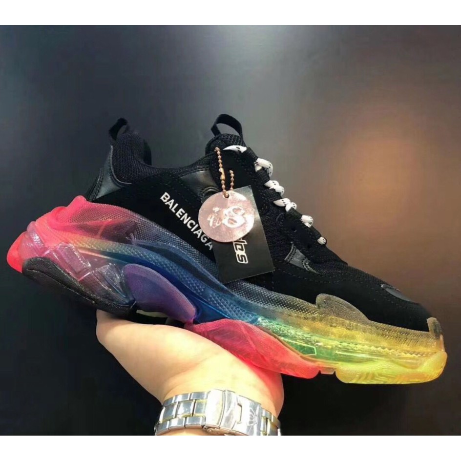 Giay ththao balenciaga triple s xanh vang Shopee Việt Nam