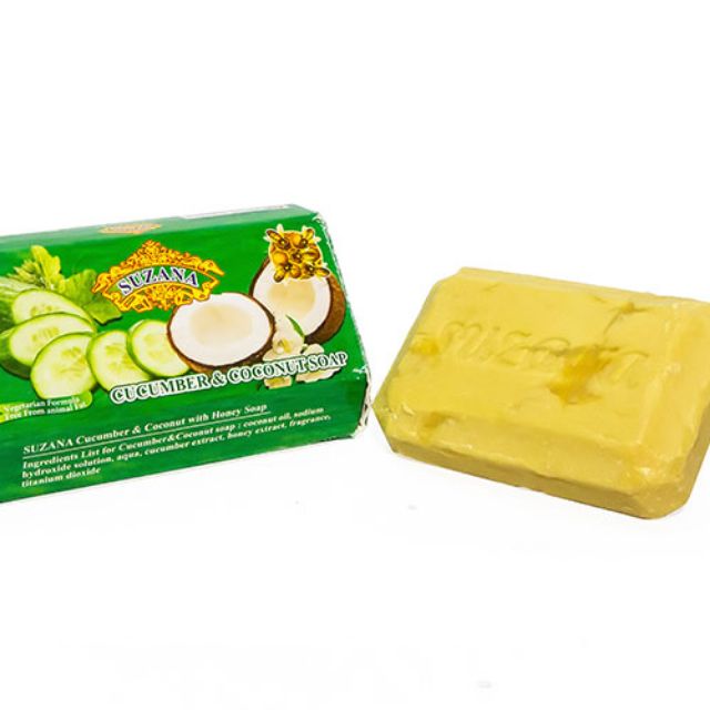 Cucumber Coconut Soap Sabun Pemutih Sabun Jerawat Sabun Muka