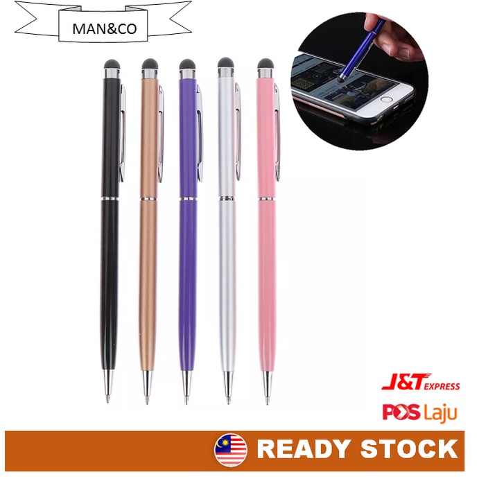 Touch screen stylus ball pens for phone tab tablet note ballpoint pen