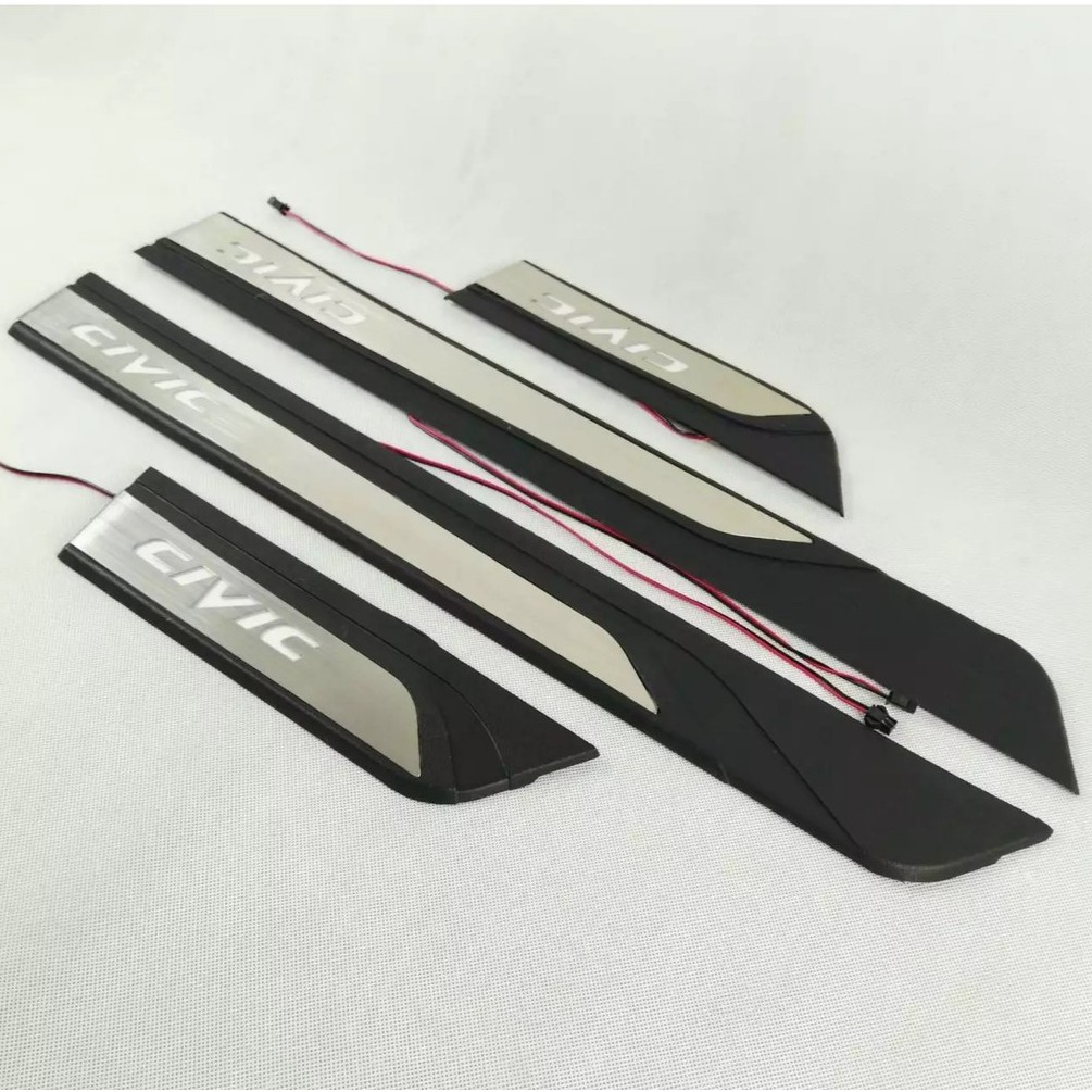 For Honda Civic Fc 10th Stainless Steel Door Sills Scuff Plate