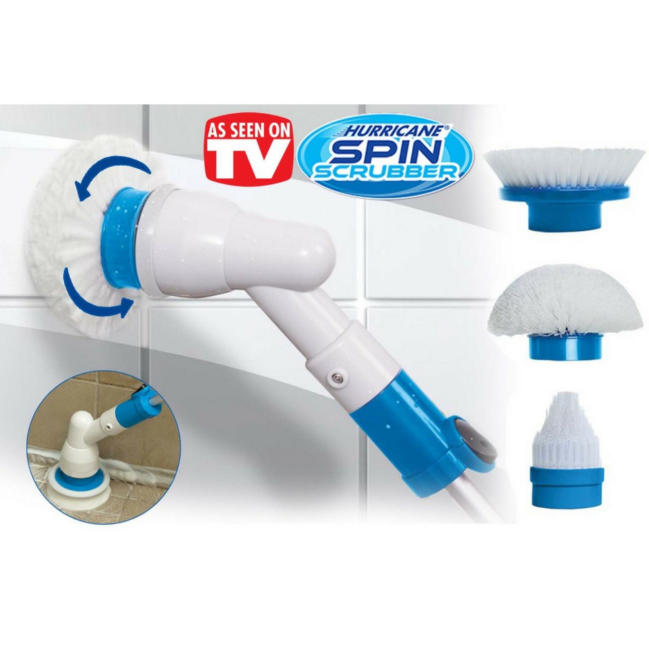 Rechargeable Hurricane Spin Scrubber/Cleaning Brush Shopee Malaysia