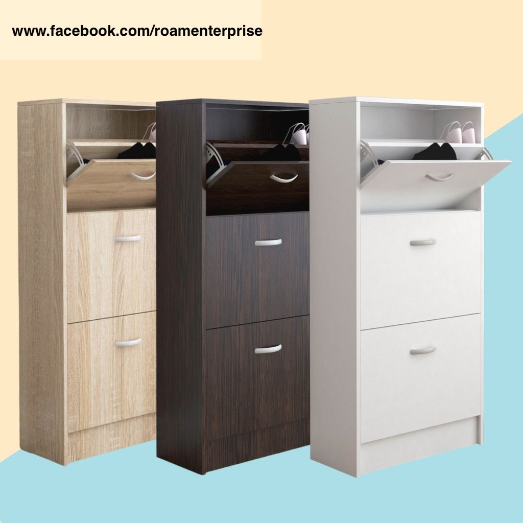 Philip space saver 3 doors shoe ikea shoes rack 3 tier door