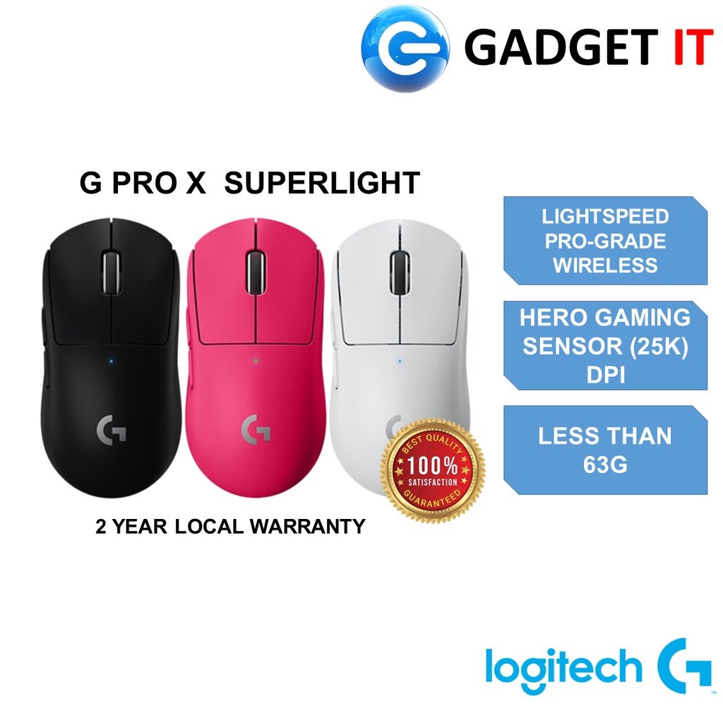 Logicool G ロジクール G PRO X SUPERLIGHT マゼンタ www.dimaivf.com