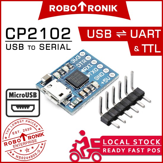 CP2102 Micro USB to UART Module 2102