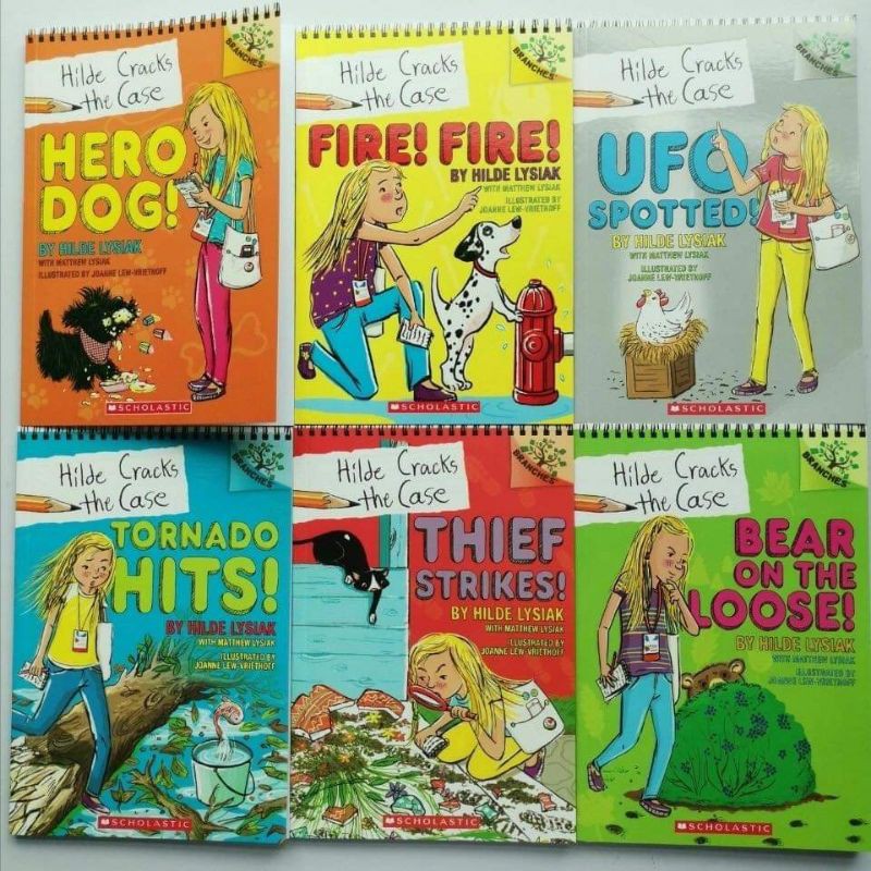 Uk Hilde Cracks The Case Book Collection 6 Books By Hilde Lysiak Shopee Malaysia