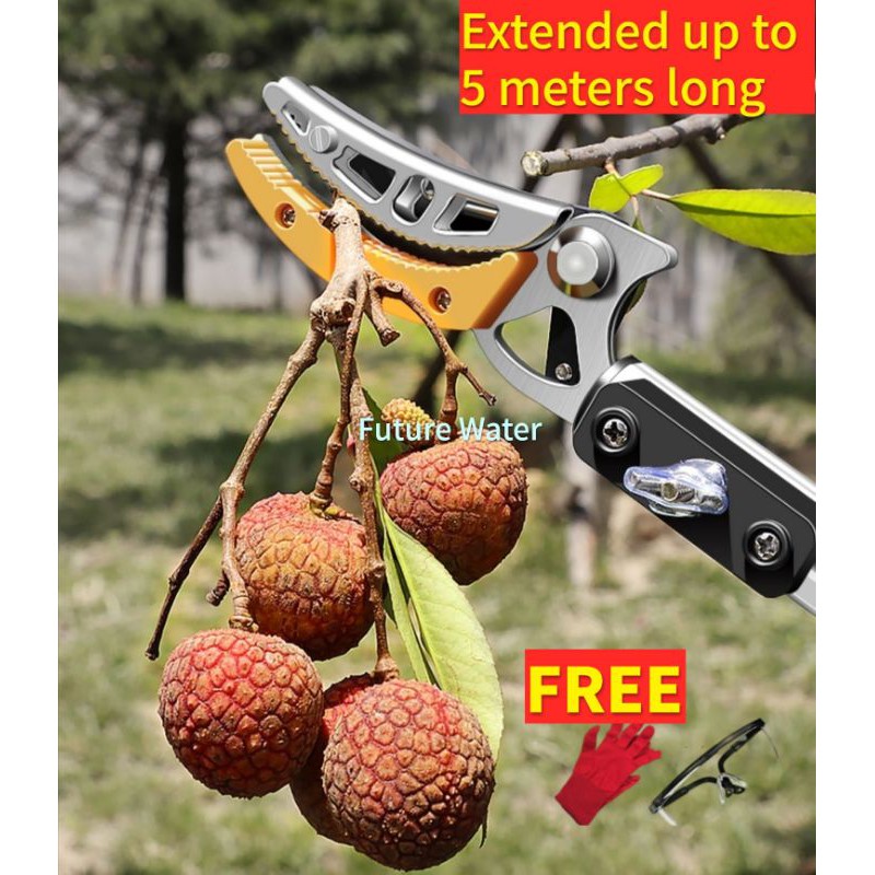 Rambutan Picker Pruner Cutter Shear Extended to 3m / 4m / 5 meters