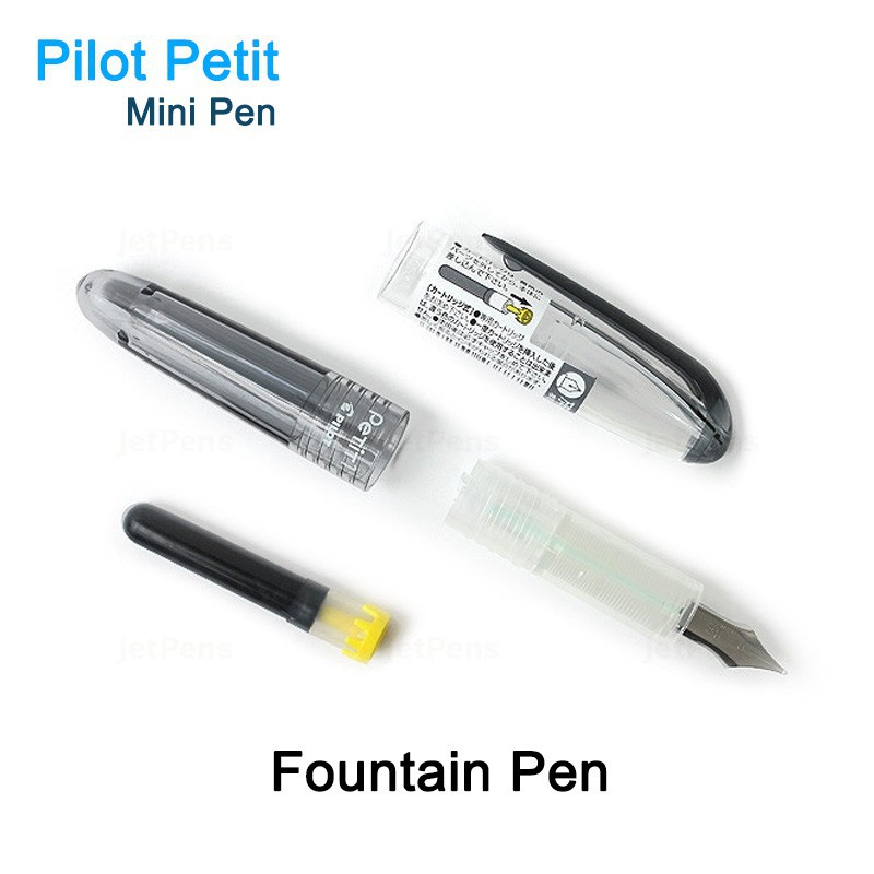 Pilot Petit 3 SPN-15KK 11cm Refillable Mini Brush Fude Pen Black