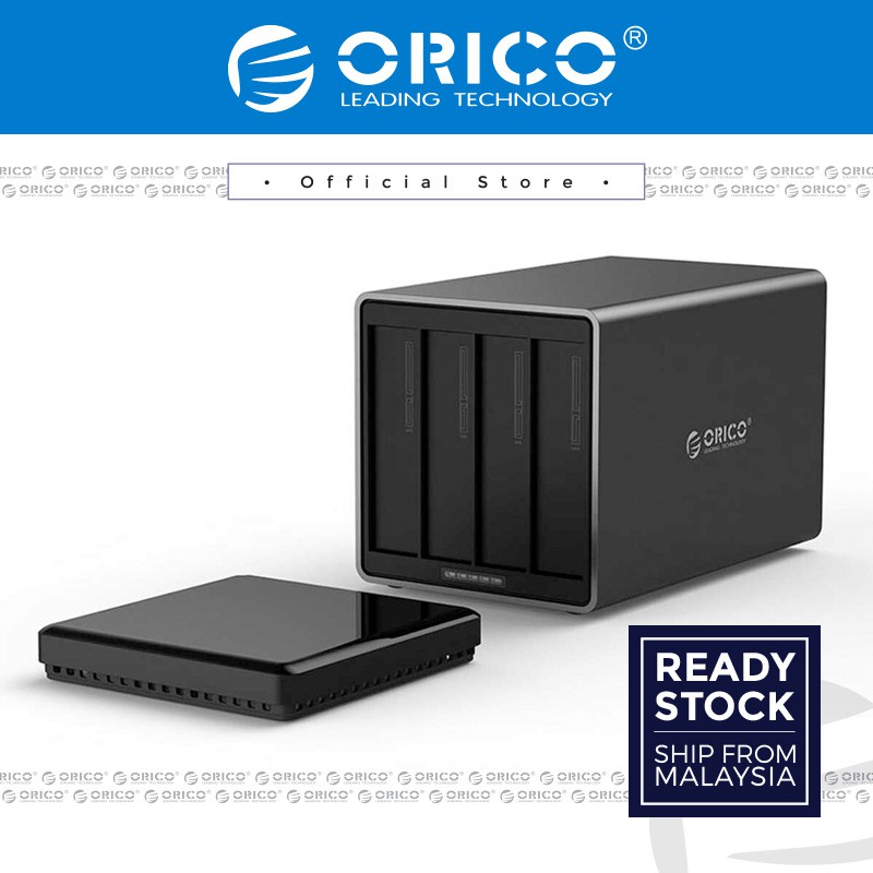 ORICO 4 Bay USB3.0 HDD External Enclosure with Raid (Max 40TB/3.5